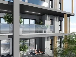 Малоэтажная резиденция с парковкой рядом с парком, Никосия, Кипр