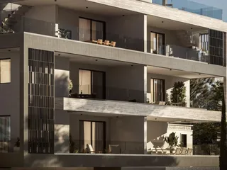 Резиденция с парковкой рядом с автомагистралями, Ларнака, Кипр