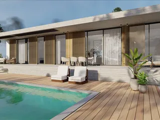 Новый комплекс меблированных вилл с бассейнами, Тала, Кипр