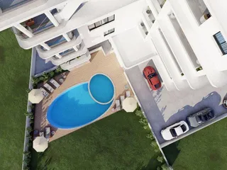 Элитная резиденция с видом на море и зеленой зоной, Ларнака, Кипр