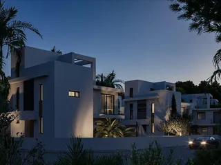 Новый комплекс вилл с бассейнами недалеко от пляжа, Пернера, Кипр