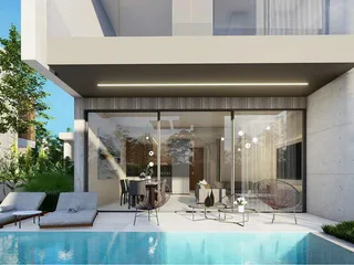 Новый жилой комплекс с бассейном рядом с морем, Кисонерга, Кипр