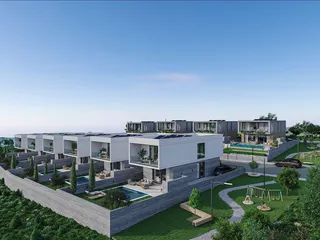 Новый комплекс вилл недалеко от моря, Героскипу, Кипр