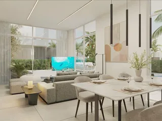 Комплекс вилл с бассейнами в 700 метрах от пляжа, Пернера, Кипр