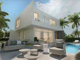 Комплекс вилл с бассейнами в 700 метрах от пляжа, Пернера, Кипр