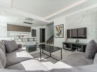 Комплекс вилл с бассейнами и панорамным видом на море в 300 метрах от пляжа, Протарас, Кипр