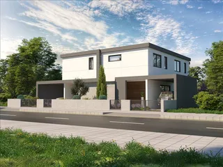 Новый комплекс вилл в центре Лакатамии, Кипр