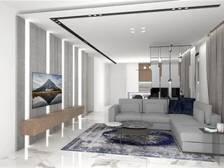 Малоэтажная резиденция рядом с основными торговыми улицами Строволоса, Кипр