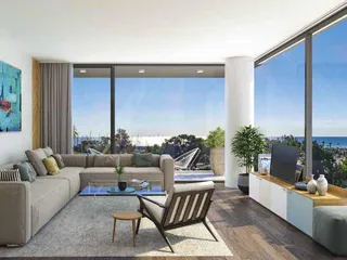 Резиденция на берегу моря с садом в центре Ларнаки, Кипр