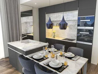 Резиденция на берегу моря с садом в центре Ларнаки, Кипр