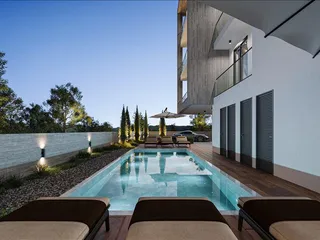 Новая закрытая резиденция с бассейном недалеко от моря, Героскипу, Кипр