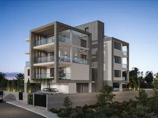 Новая закрытая резиденция с бассейном недалеко от моря, Героскипу, Кипр