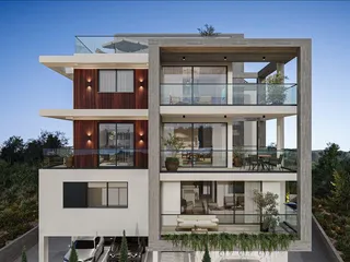 Новая закрытая резиденция с бассейном недалеко от моря, Героскипу, Кипр