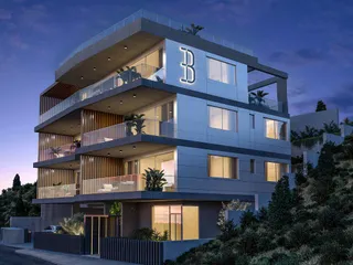 Новая резиденция с панорамным видом недалеко от моря, Лимасол, Кипр