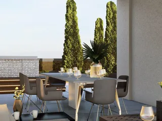 Современный клубный комплекс с садом в 350 метрах от пляжа, Гермасойя, Кипр