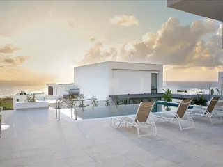 Новый комплекс меблированных вилл в 500 метрах от пляжа и поля для гольфа, Хлорака, Кипр