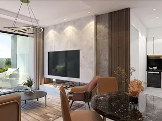 Малоэтажная резиденция с бассейном рядом с пляжем, Ороклини, Кипр