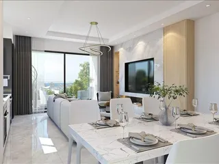 Малоэтажная резиденция с бассейном рядом с пляжем, Ороклини, Кипр