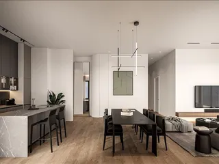 Новая высотная резиденция с подземной парковкой и тренажерным залом в центре Никосии, Кипр