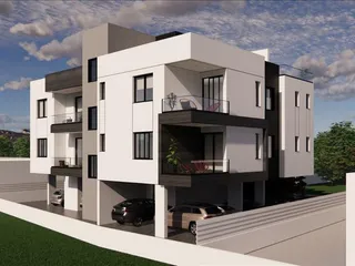 Новая престижная резиденция с парковкой рядом с морем и центром Ларнаки, Ливадия, Кипр