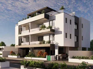 Новая престижная резиденция с парковкой рядом с морем и центром Ларнаки, Ливадия, Кипр