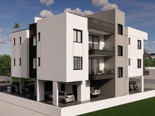 Новая престижная резиденция с парковкой рядом с морем и центром Ларнаки, Ливадия, Кипр