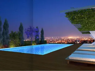 Новая закрытая резиденция с бассейном и панорамным видом на море, Агиос Афанасиос, Кипр