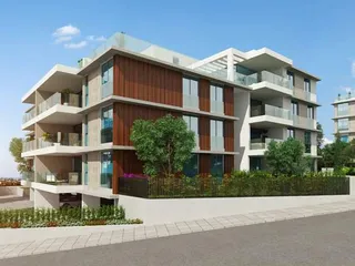 Новая закрытая резиденция с бассейном и панорамным видом на море в престижном районе Агиос Афанасиос, Кипр