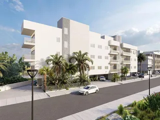 Новый жилой комплекс с панорамными видами рядом с пляжем и центром города, Арадипу, Кипр