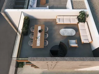 Новая резиденция с крытой парковкой, Меса Гитония, Кипр