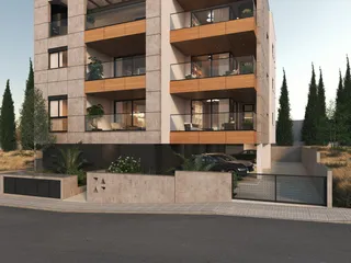 Новая резиденция с крытой парковкой, Меса Гитония, Кипр