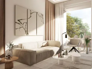 Новая малоэтажная резиденция рядом с набережной и аэропортом Ларнаки, Кипр