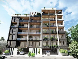 Новая малоэтажная резиденция в 3 минутах ходьбы от пляжа Финикудес, Ларнака, Кипр