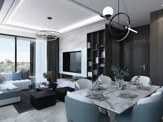 Новые пентхаусы с личными бассейнами в Агиос Николаос, Лимассол, Кипр