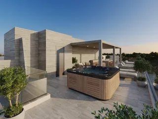 Новый жилой комплекс с зоной отдыха на крыше в районе Закаки, Лимассол, Кипр