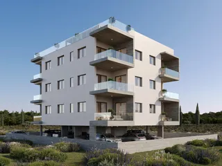 Новый жилой комплекс с зоной отдыха на крыше в районе Закаки, Лимассол, Кипр