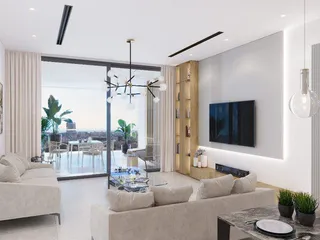 Новая резиденция с бассейном и тренажерным залом рядом с автомагистралью и пляжем, Гермасогейя, Кипр