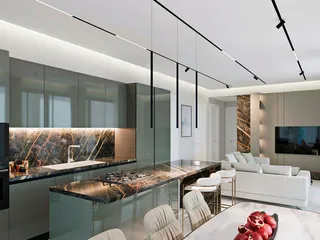 Новая резиденция рядом с автомагистралью и гаванью Лимасола, Агиос Афанасиос, Кипр