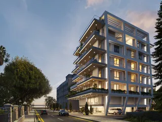 Новая резиденция с тренажерным залом в 100 метрах от пляжа, Лимасол, Кипр