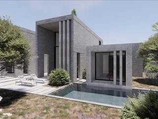 Новый закрытый комплекс вилл с бассейном и садами в 250 метрах от пляжа, Героскипу, Кипр