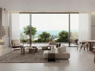 Новый комплекс апартаментов, занимающих весь этаж, рядом с пляжем, Гермасогейя, Кипр