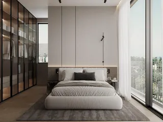 Новый комплекс апартаментов, занимающих весь этаж, рядом с пляжем, Гермасогейя, Кипр