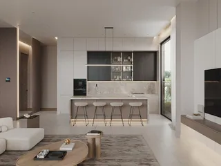 Новый комплекс апартаментов, занимающих весь этаж, рядом с пляжем, Гермасогейя, Кипр