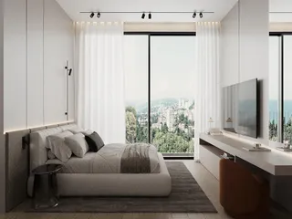 Новый комплекс апартаментов, занимающих весь этаж, рядом с пляжем, Гермасогейя, Кипр