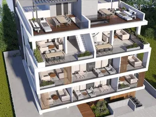 Новая резиденция с парковкой и видом на горы рядом с аэропортом, Арадипу, Кипр