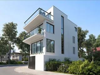 Комплекс таунхаусов с террасами на крыше в 50 метрах от пляжа, Ларнака, Кипр