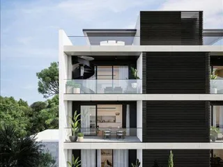 Новая резиденция с видом на город в 500 метрах от пляжа, Лимасол, Кипр