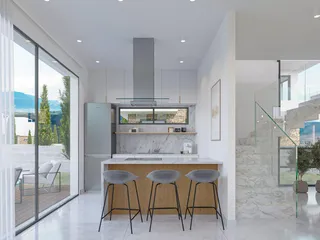 Новый комплекс вилл с бассейнами в 200 метрах от пляжа, Героскипу, Кипр