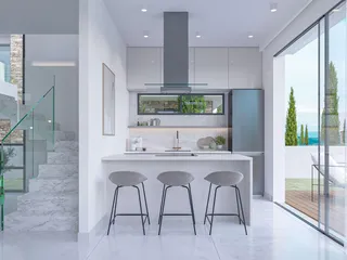 Новый комплекс вилл с бассейнами в 200 метрах от пляжа, Героскипу, Кипр