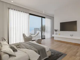 Новый комплекс вилл с бассейнами в 200 метрах от пляжа, Героскипу, Кипр